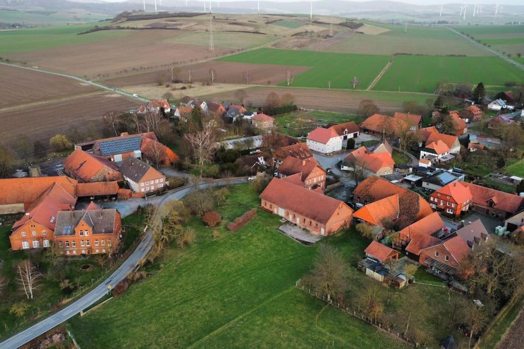 Idyllische Ferienwohnung Auf Altem Bauernhof Mit Wallbox Emmerthal Buitenkant foto